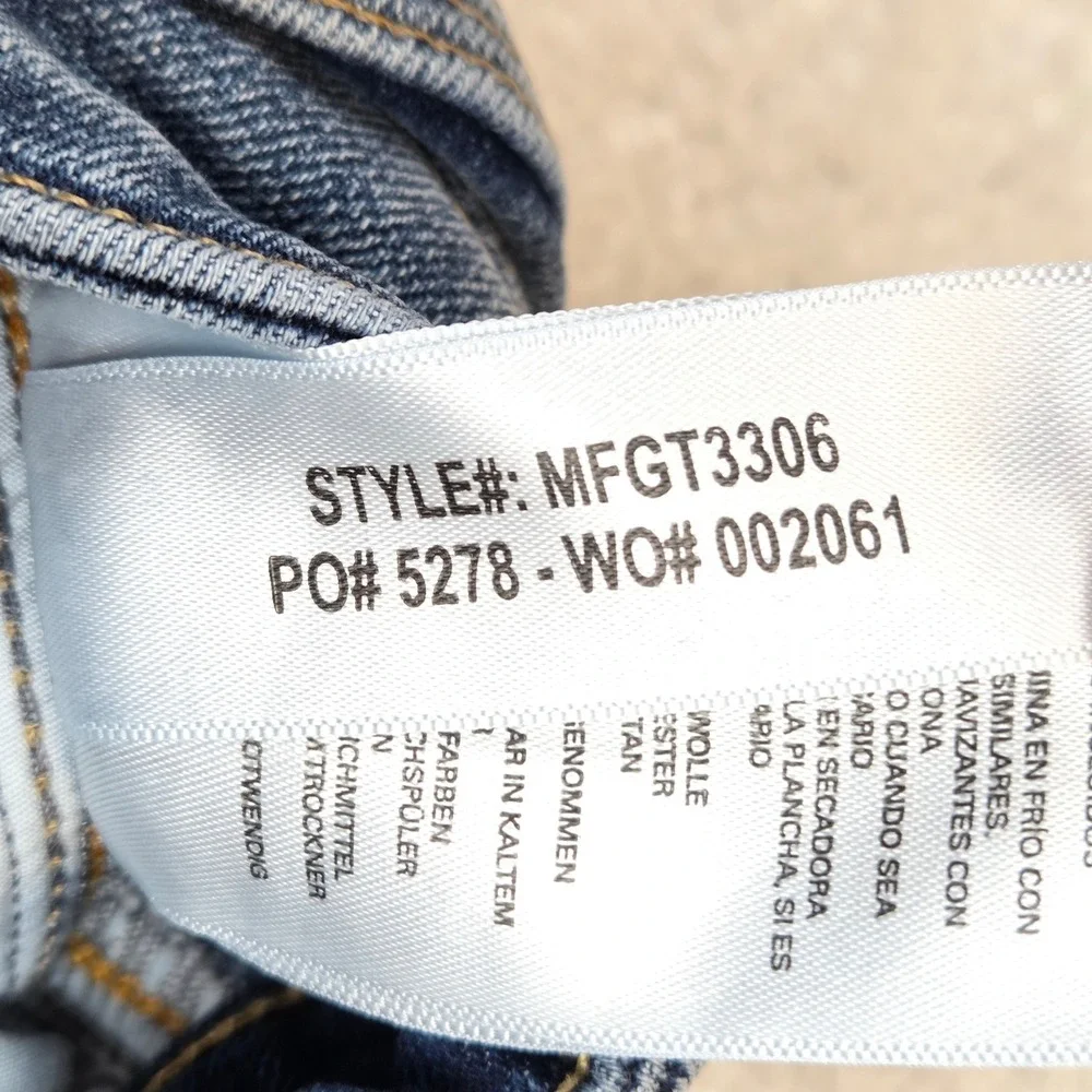 DU/ER Mens Performance Denim Plus Straight Fit Jeans Medium Wash Blue 34x30